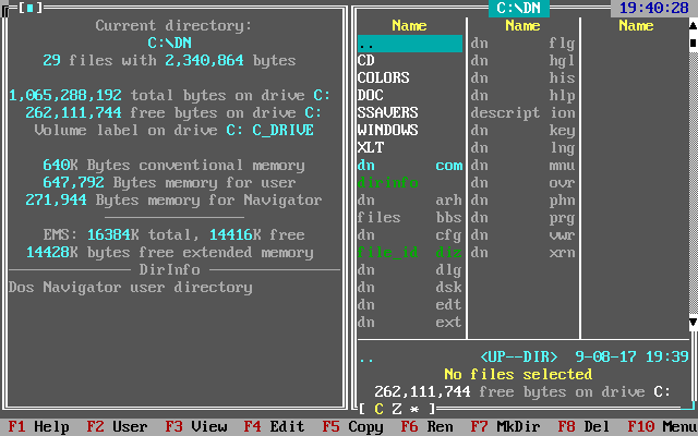 DOS Navigator II v1.42-ss.png
